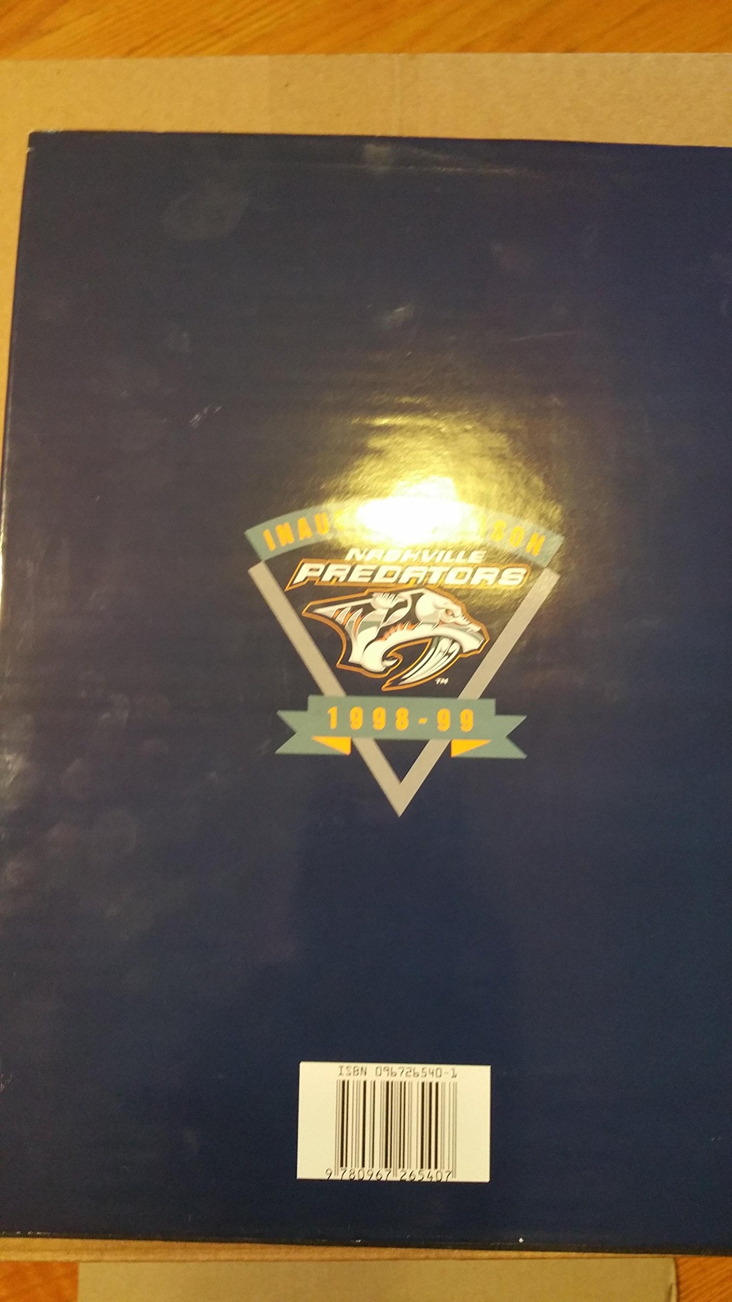 The Ice Age Returns: Nashville Predators 1998-99 Inaugural Season Yearbook