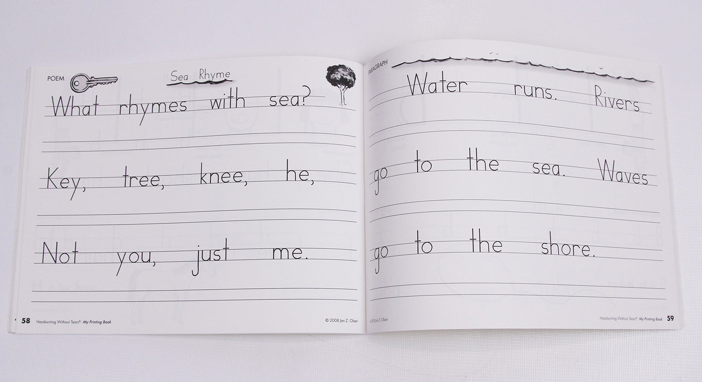 My Printing Book - Grade 1
