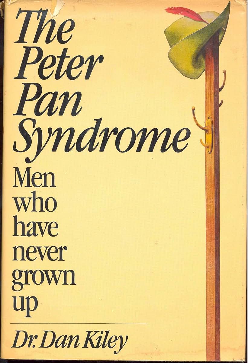 The Peter Pan Syndrome: Men Who Have Never Grown Up by Kiley