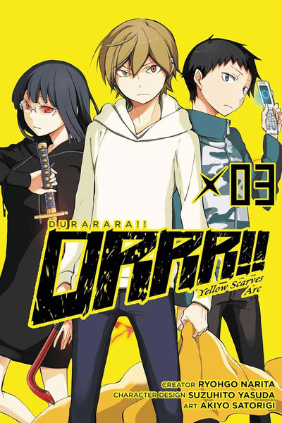 Durarara!! Yellow Scarves Arc, Vol. 3 - manga (Durarara!! Yellow Scarves Arc, 3) (Volume 3)