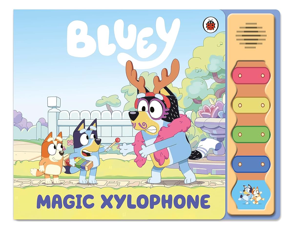 Bluey: Magic Xylophone Sound Book: Tinting Book