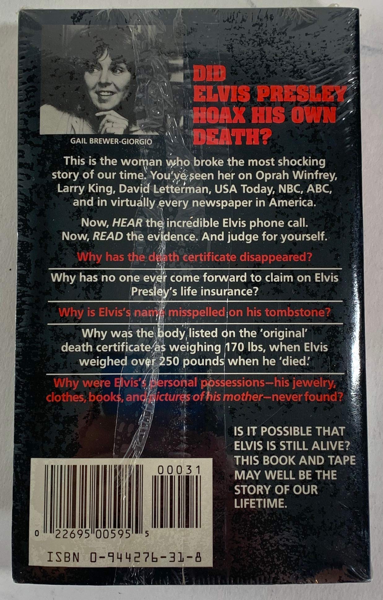 Is Elvis Alive?/Book and Audio Cassette