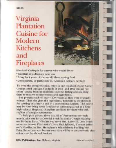 Hearthside Cooking: Virginia Plantation Cuisine