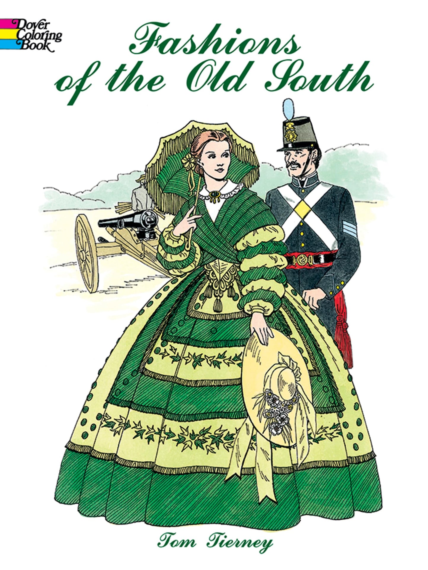 Fashions of the Old South Coloring Book (Dover Fashion Coloring Book)