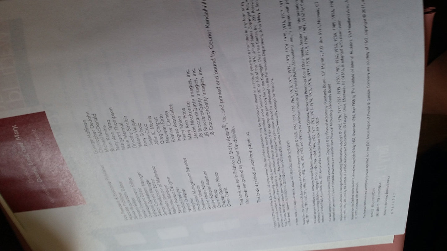 Intermediate Accounting