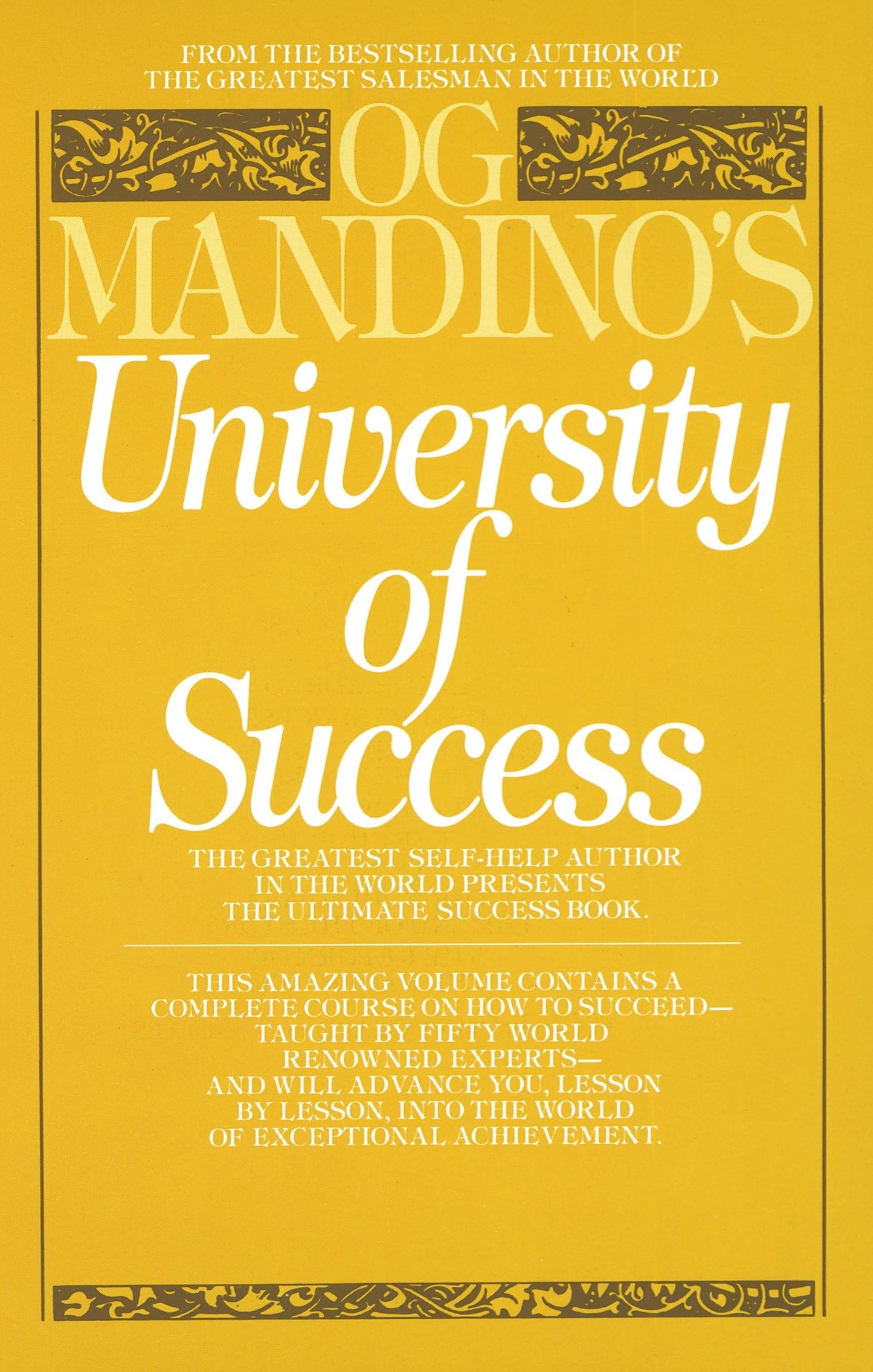 Og Mandino's University of Success: The Greatest Self-Help A