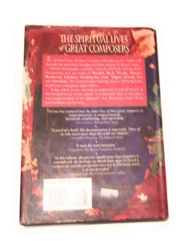 The Spiritual Lives of Great Composers — back cover