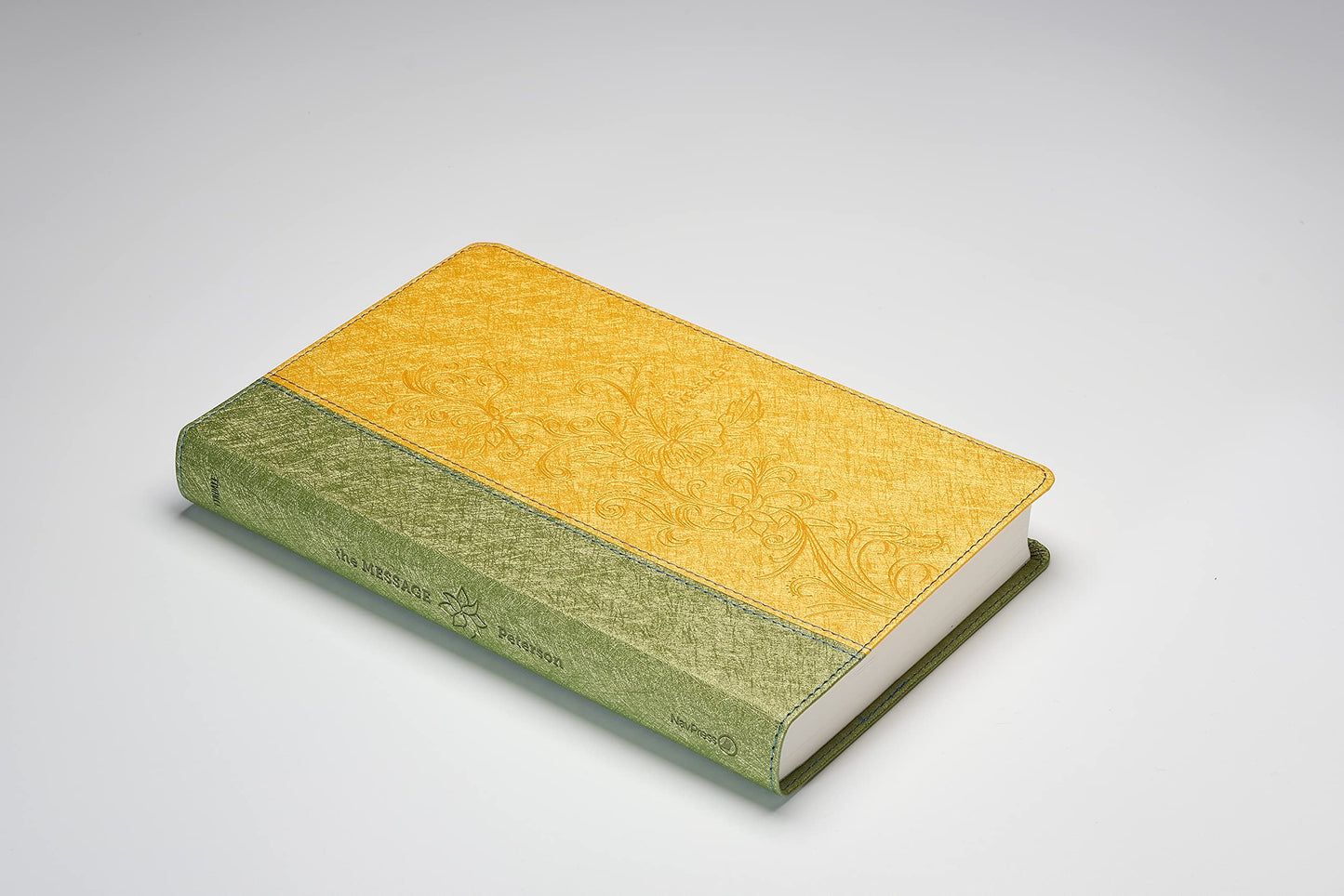 The Message Deluxe Gift Bible (Leather-Look, Sunlight/Grass): The Bible in Contemporary Language