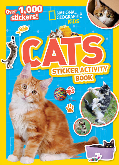 National Geographic Kids Cats Sticker Activity Book (NG Stic