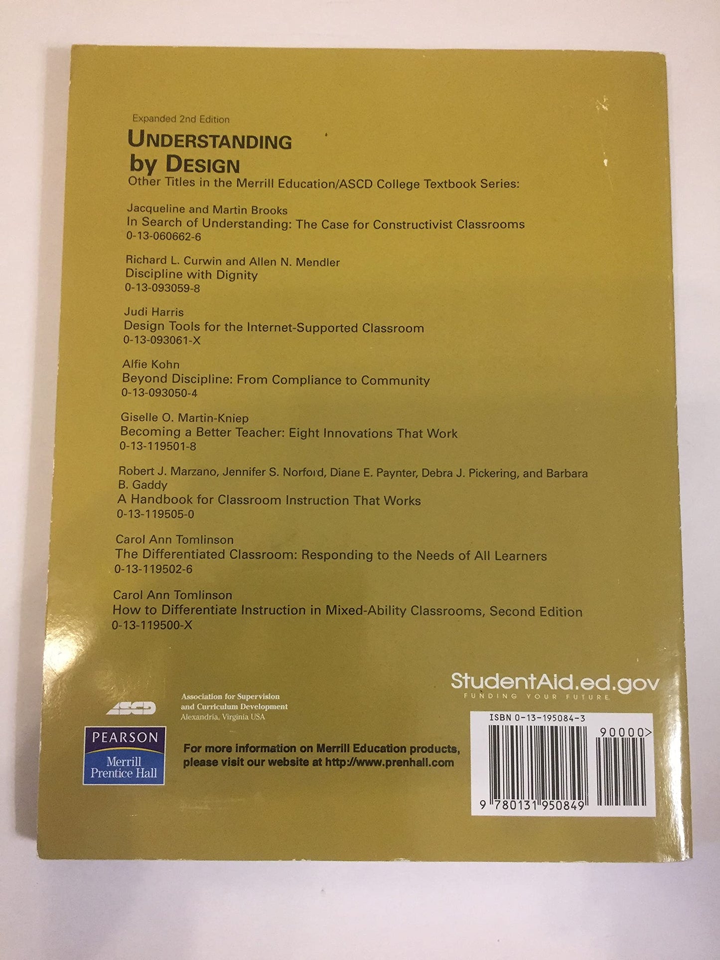 Understanding by Design, Expanded 2nd Edition(Package May Vary)