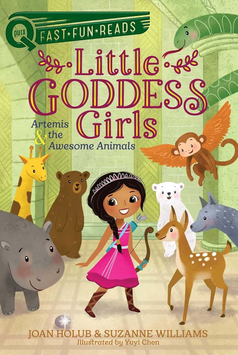 Artemis & the Awesome Animals: A QUIX Book (4) (Little Goddess Girls)