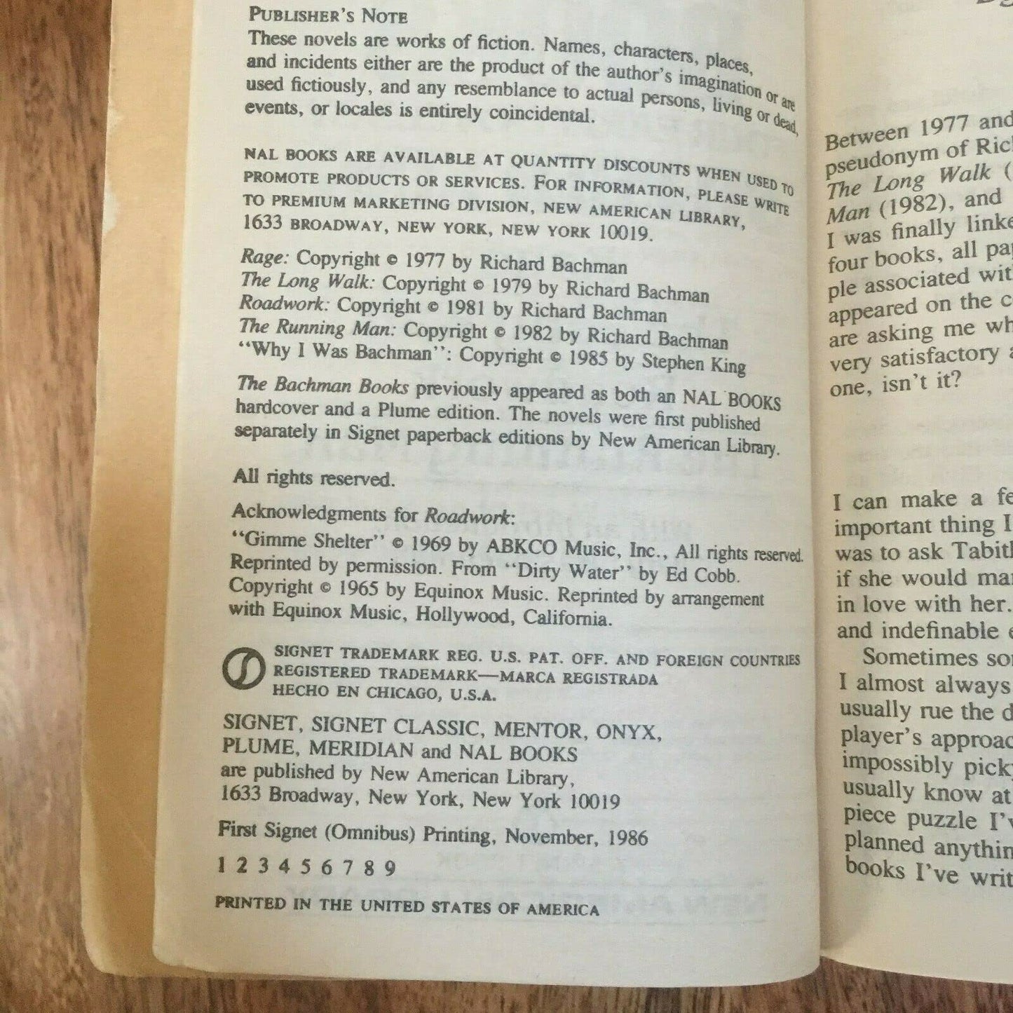 The Bachman Books: Four Early Novels by Stephen King
