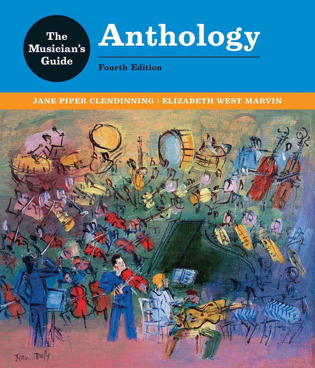 The Musician's Guide to Theory and Analysis Anthology by Cle