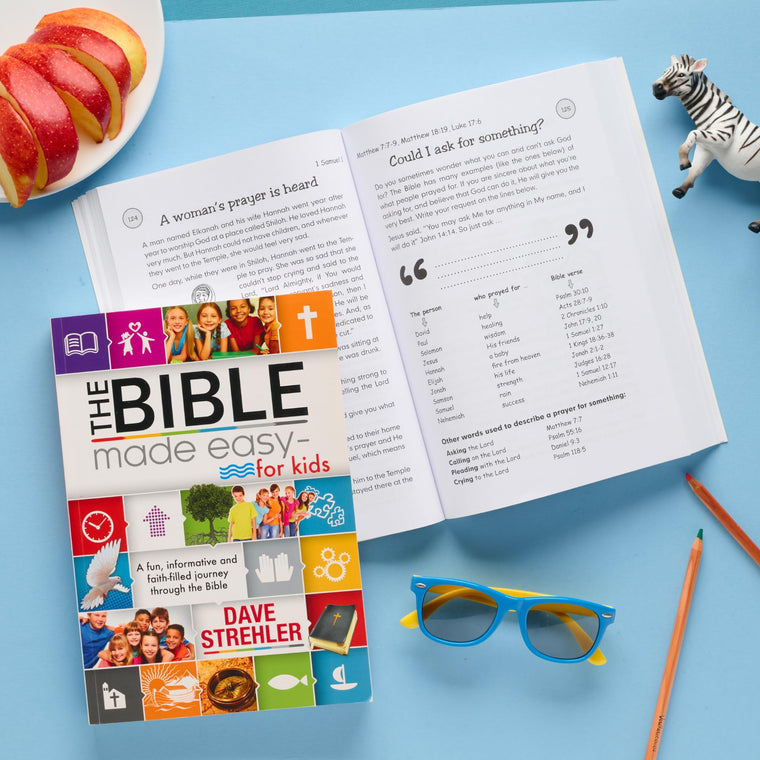 The Bible Made Easy - for Kids — back cover