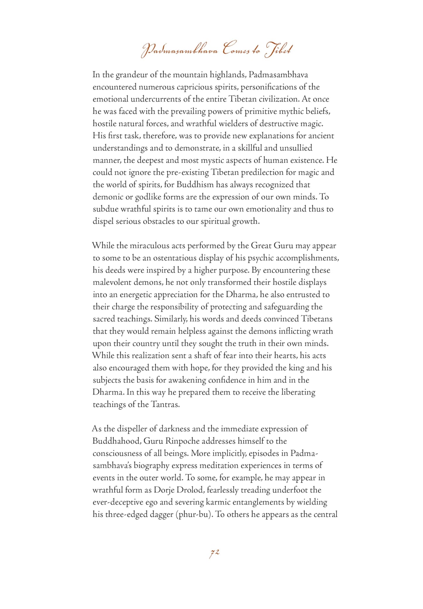 Padmasambhava Comes to Tibet: 25 Disciples Vajra Guru Mantr