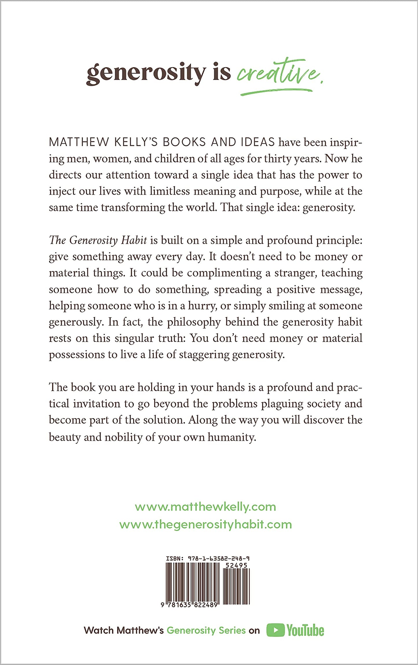 The Generosity Habit: How Daily Giving Can Change Your Life and Transform the World