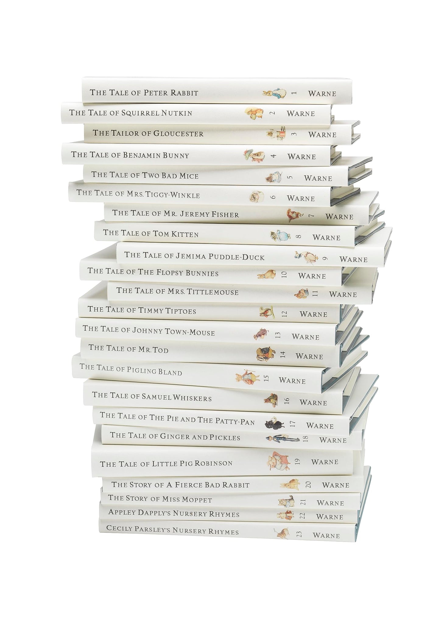The World of Peter Rabbit 23 Vol Box Set White Jacket: The C