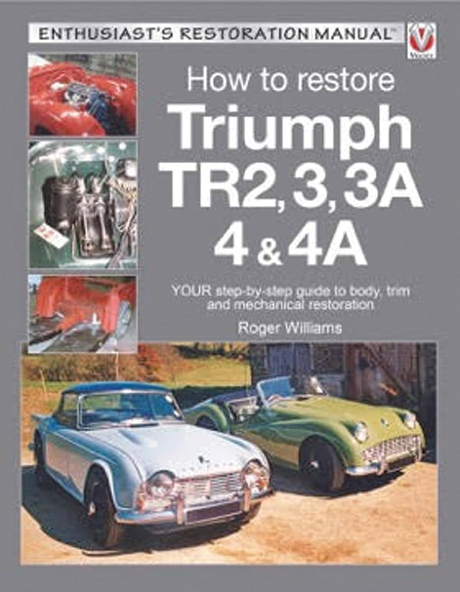 How to Restore Triumph TR2, 3, 3A, 4 & 4A: Your Step-By-Step Guide to Body, Trim and Mechanical Restoration (Enthusiast's Restoration Manual)