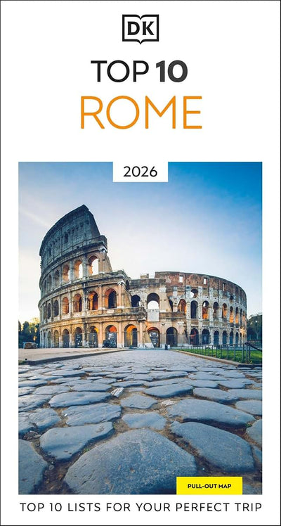 DK Top 10 Rome: Top 10 lists for your perfect trip, plus an all-weather folded map (Pocket Travel Guide)