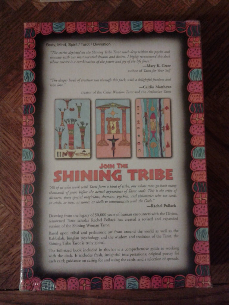 The Shining Tribe Tarot, Renewed and Expanded — back cover