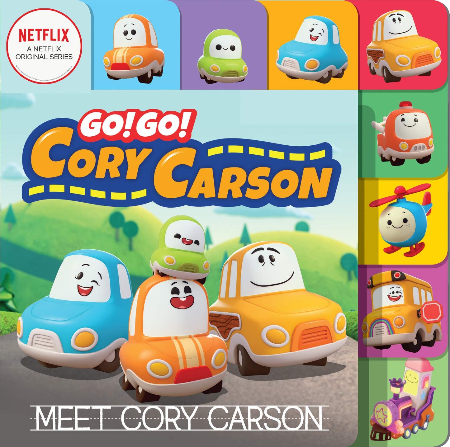 Go! Go! Cory Carson: Meet Cory Carson Board Book by Netflix
