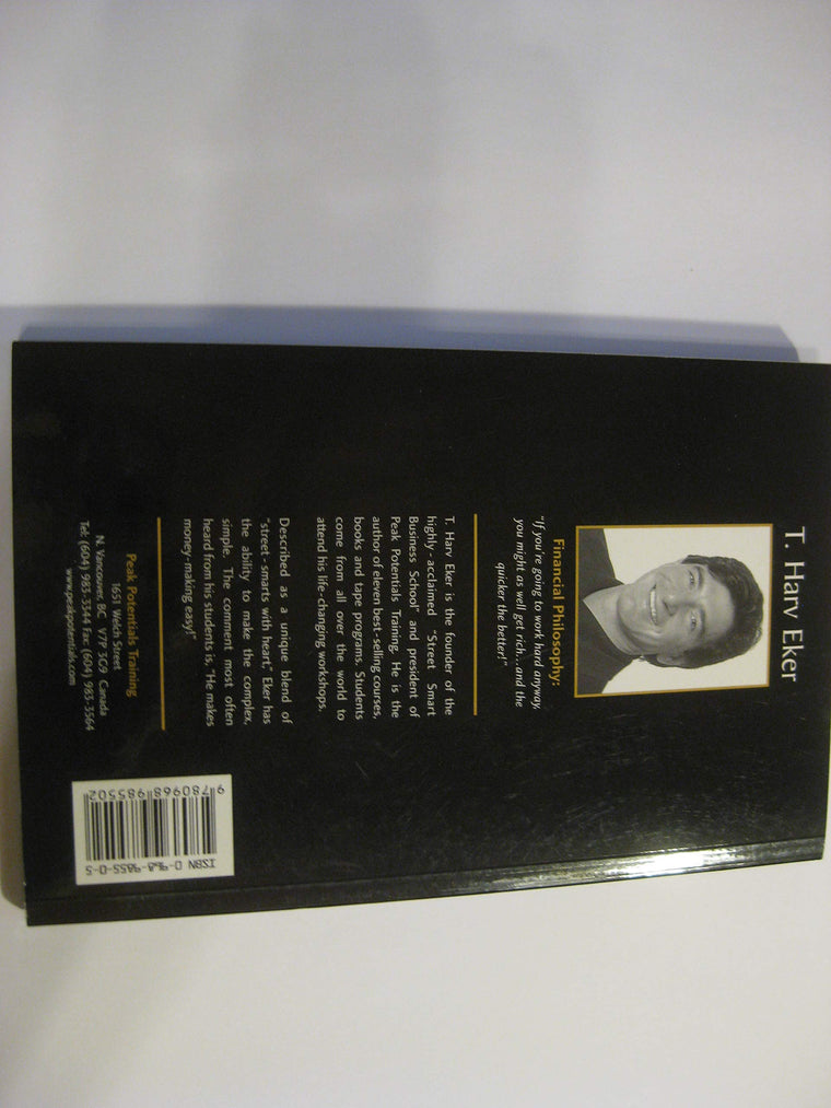 Speedwealth: How to Make a Million in Your Own Business in 3 Years or Less — back cover