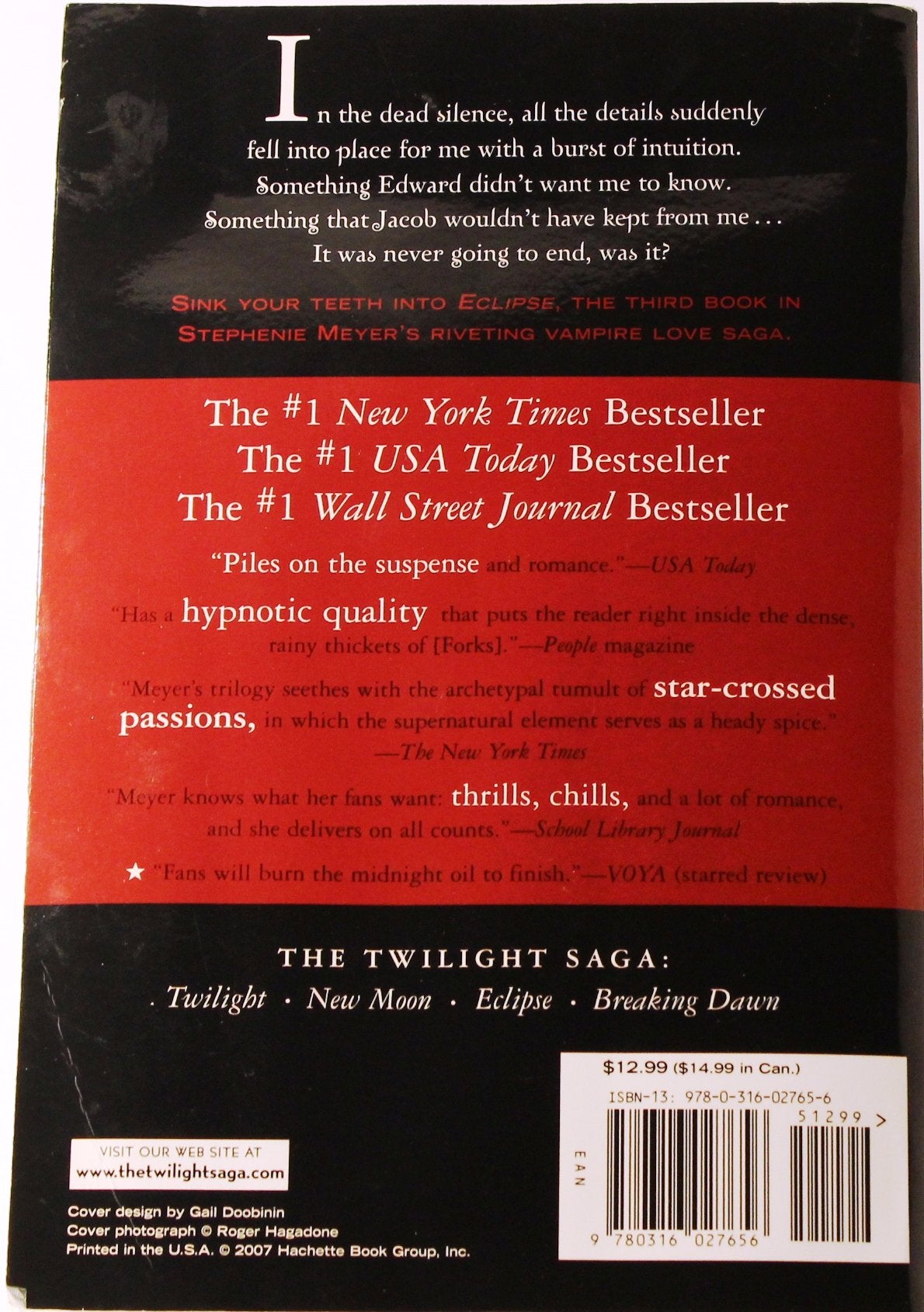 Eclipse (The Twilight Saga, Book 3)