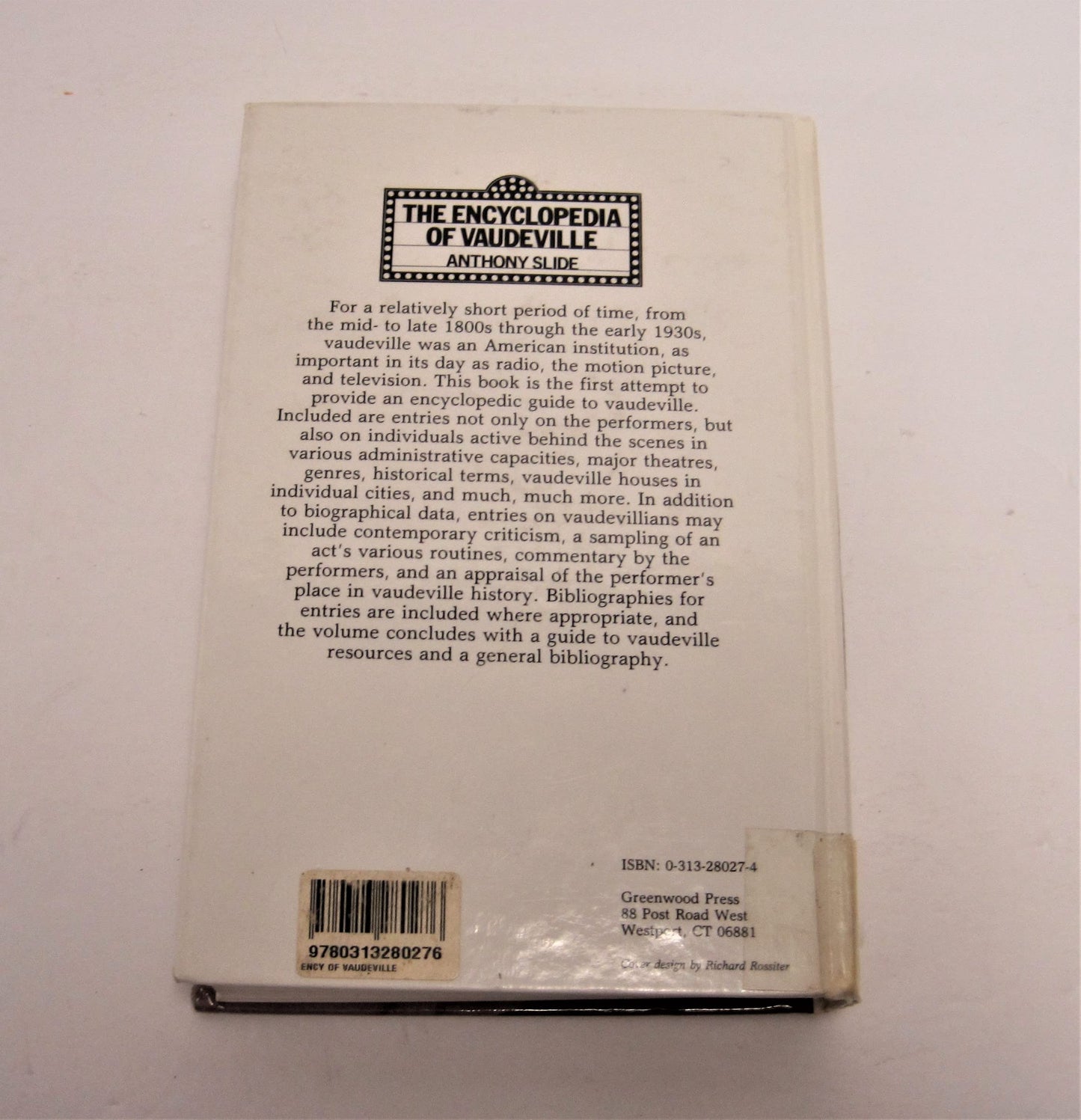 The Encyclopedia of Vaudeville: