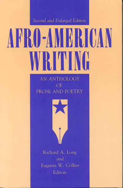 Afro-American Writing: An Anthology of Prose and Poetry