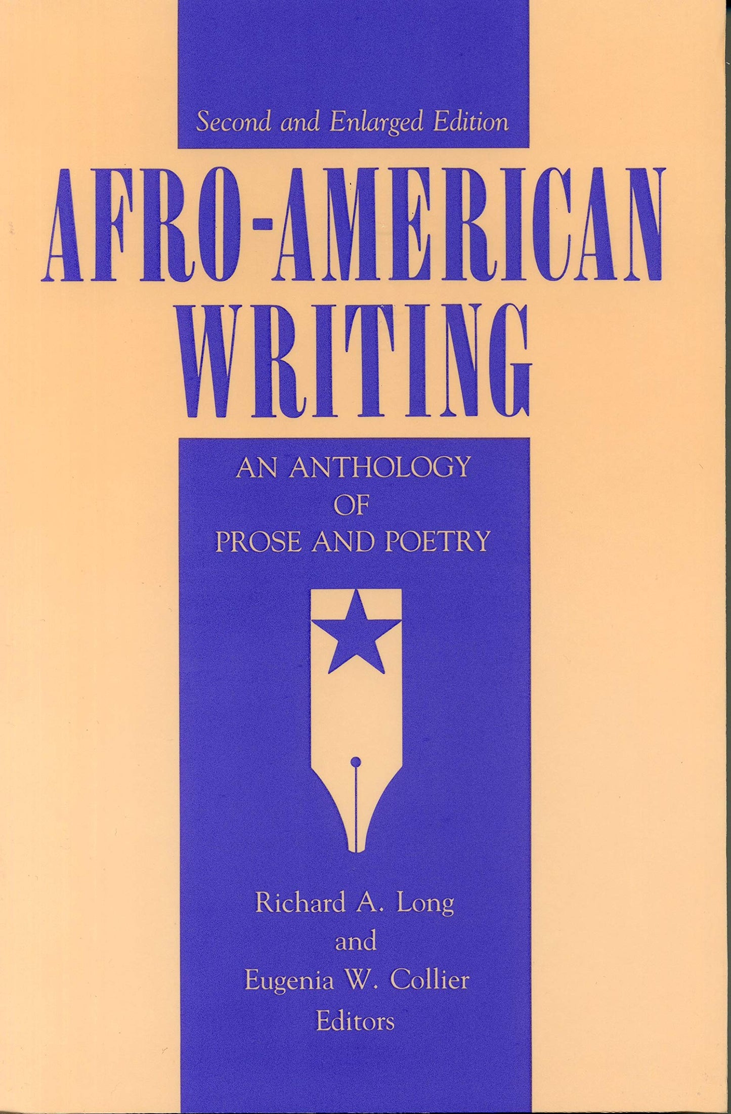 Afro-American Writing: An Anthology of Prose and Poetry