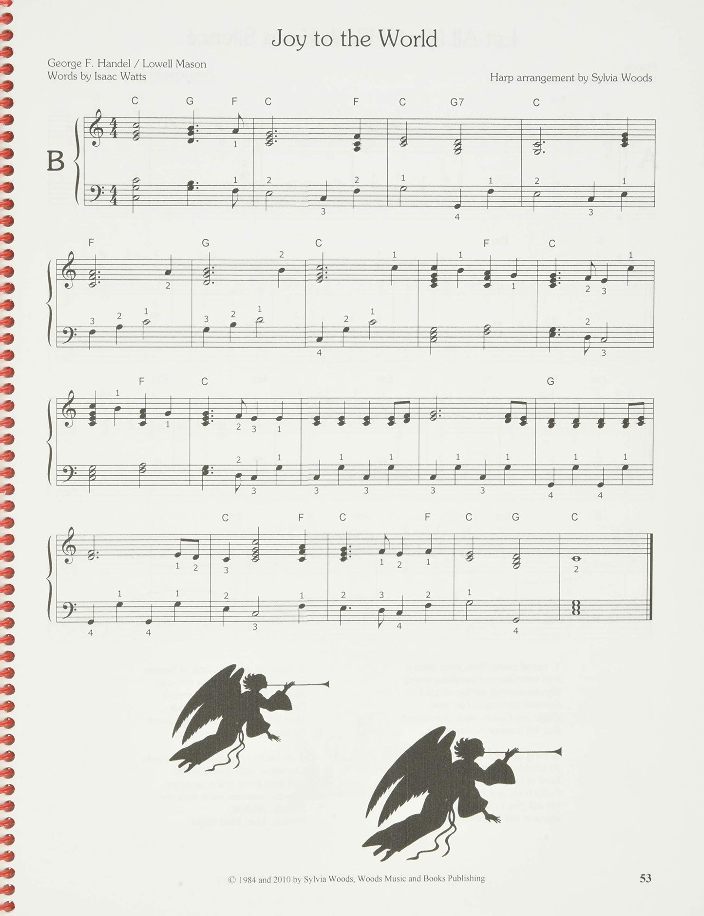50 Christmas Carols for All Harps: Harp Solo