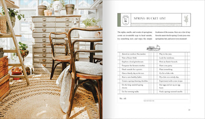 Cozy White Cottage Seasons: 100 Ways to Be Cozy All Year Long (The Perfect Gift for People Who Love Interior Design, Decorating, DIY, Crafting, and Creating Inviting Spaces at Home)