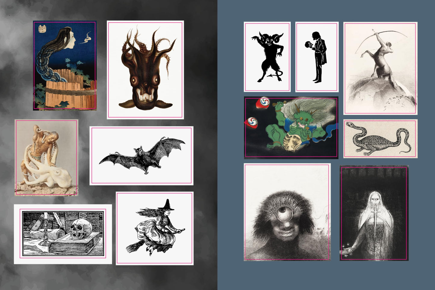 Monsters, Mayhem, and Myths Sticker, Color & Activity Book: Over 500 Macabre Stickers (Sticker Activity Deluxe Editions)