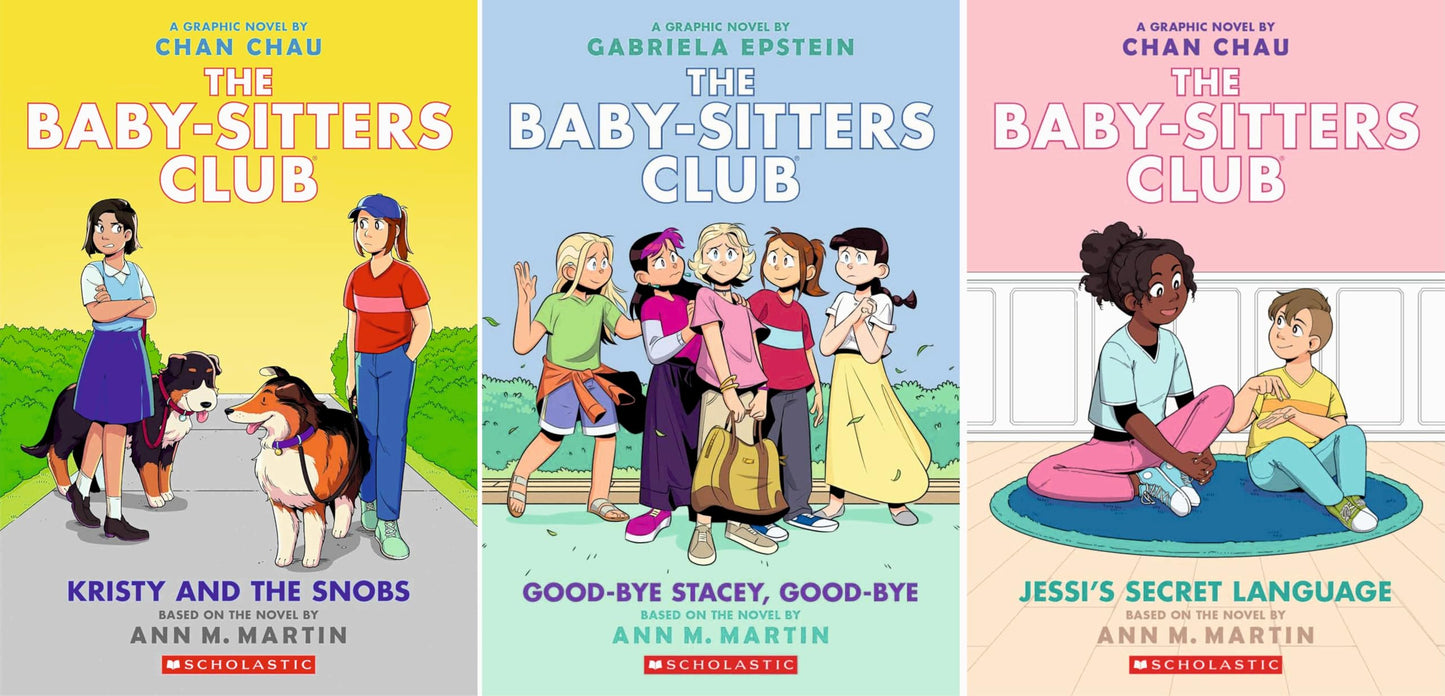 The Baby Sitters Club Graphic Novels Complete Collection Set (Books 1-18) - Graphix Series by Ann M. Martin
