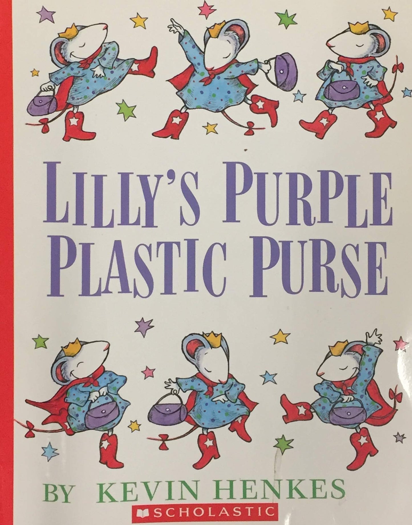 Lillys Purple Plastic Purse