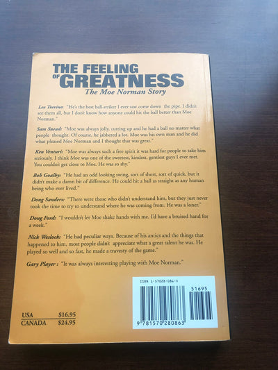The Feeling of Greatness: The Moe Norman Story