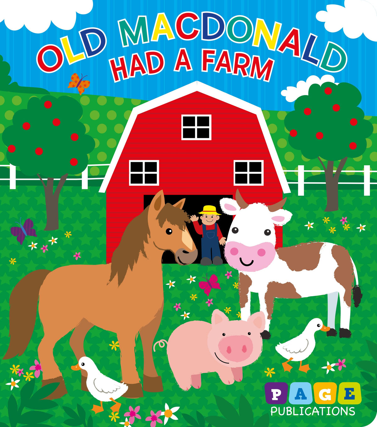 Old MacDonald Had a Farm - Sing-along Song Kids Books - Childrens Books - Toddler Books by Page Publications