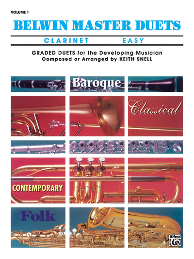Belwin Master Duets (Clarinet), Vol 1: Easy