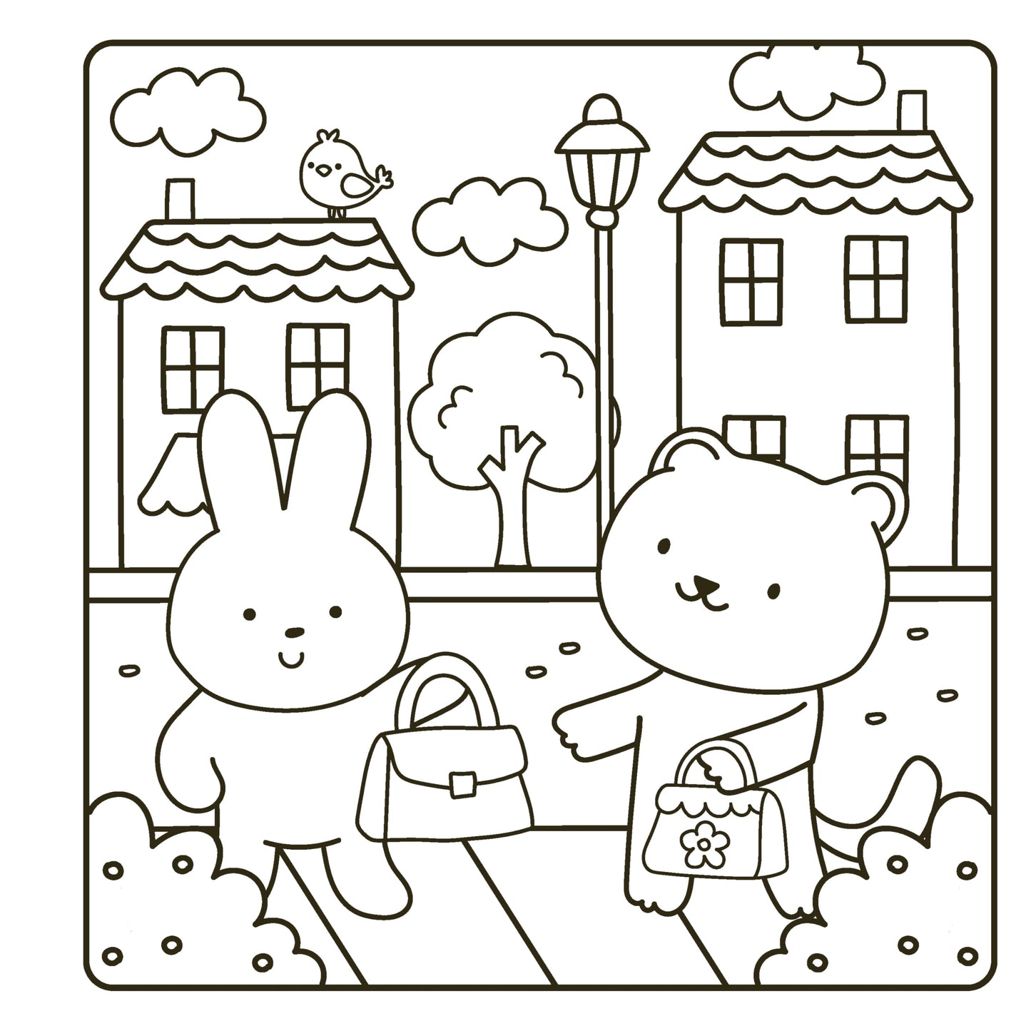 Spa Day: Coloring Book (Cozy Coloring)