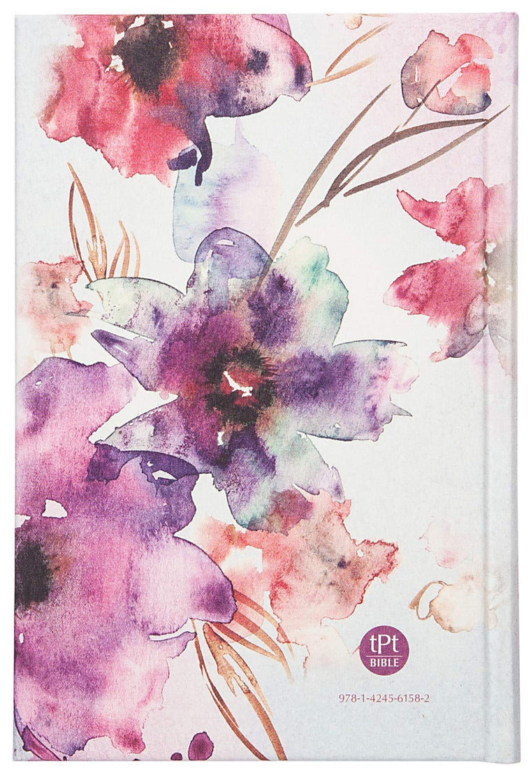 The Passion Translation New Testament (2020 Edition) Passion in Plum: With Psalms, Proverbs, and Song of Songs (Hardcover) - A Perfect Gift for Confirmation, Holidays, and More — back cover