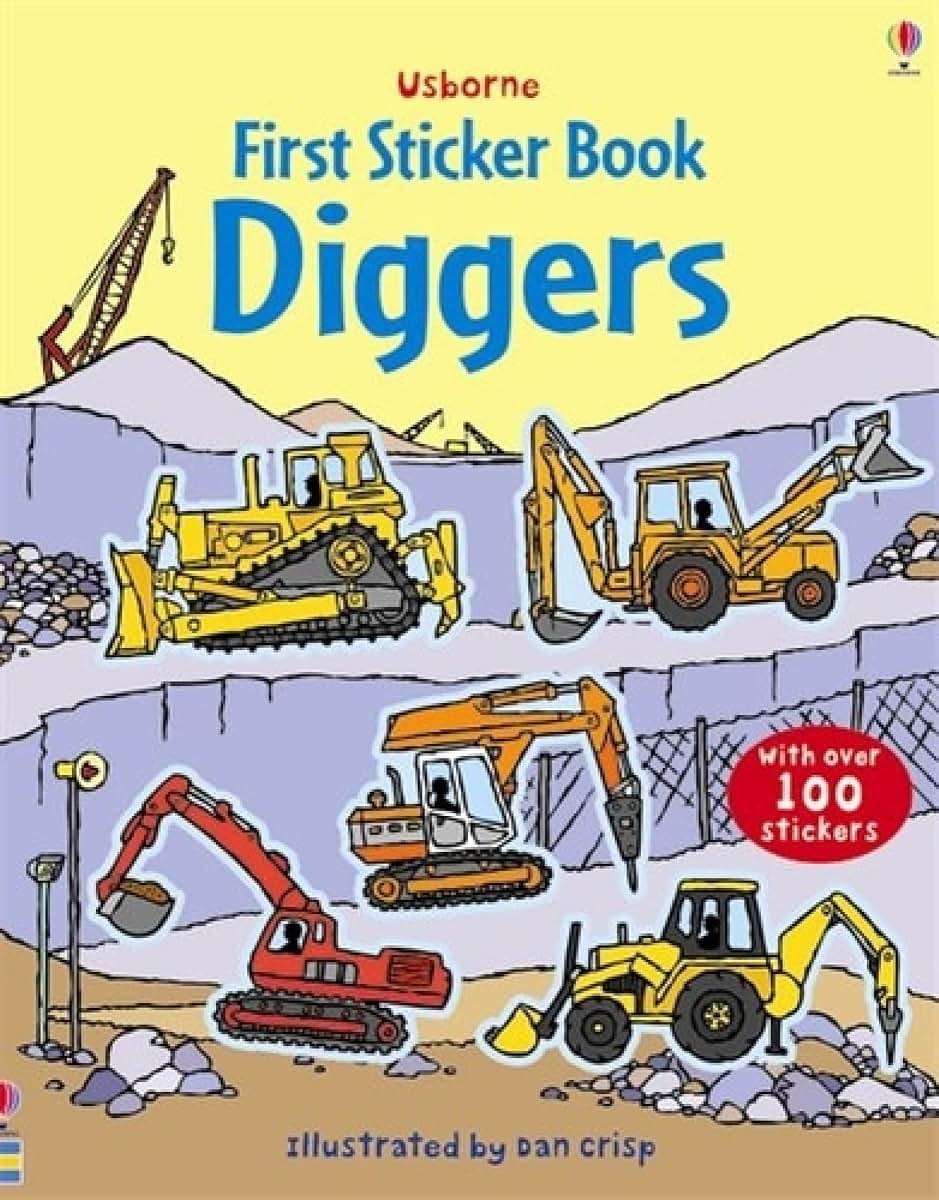First Sticker Book Diggers (First Sticker Books)