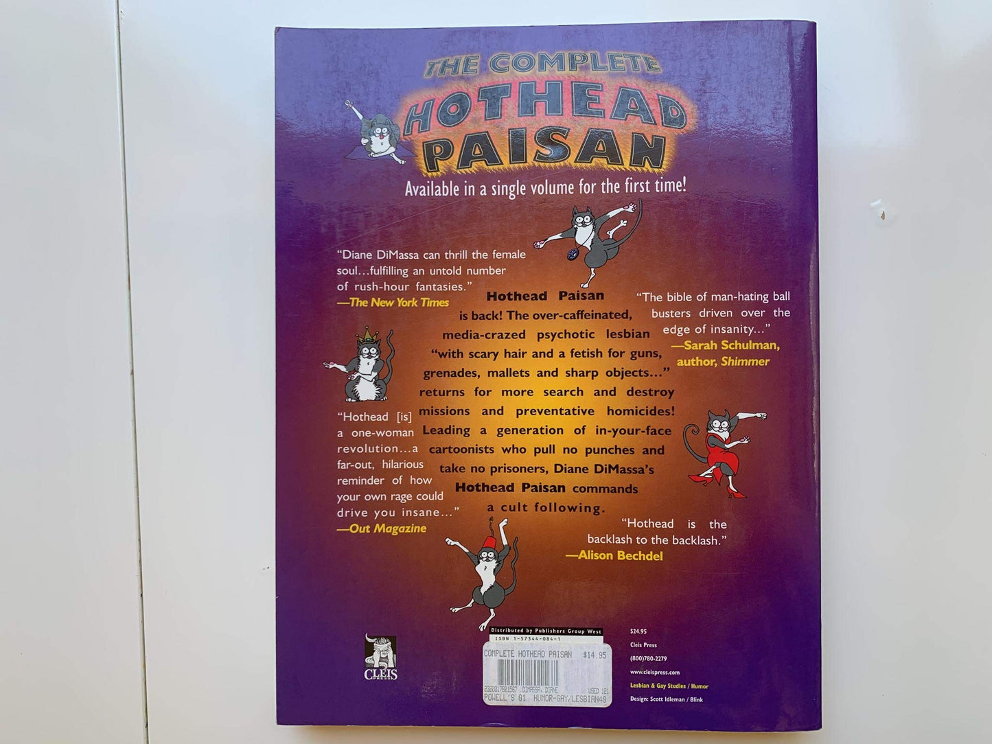 Complete Hothead Paisan: Homicidal Lesbian Terrorist