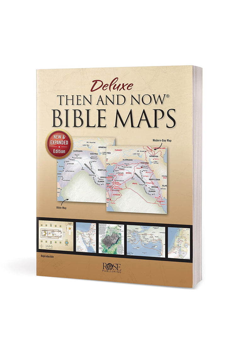 Deluxe Then and Now Bible Maps: New and Expanded Edition — back cover