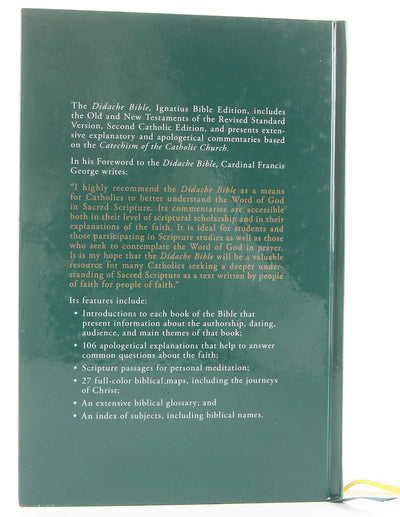 The Didache Bible: With Commentaries Based on the Catechism