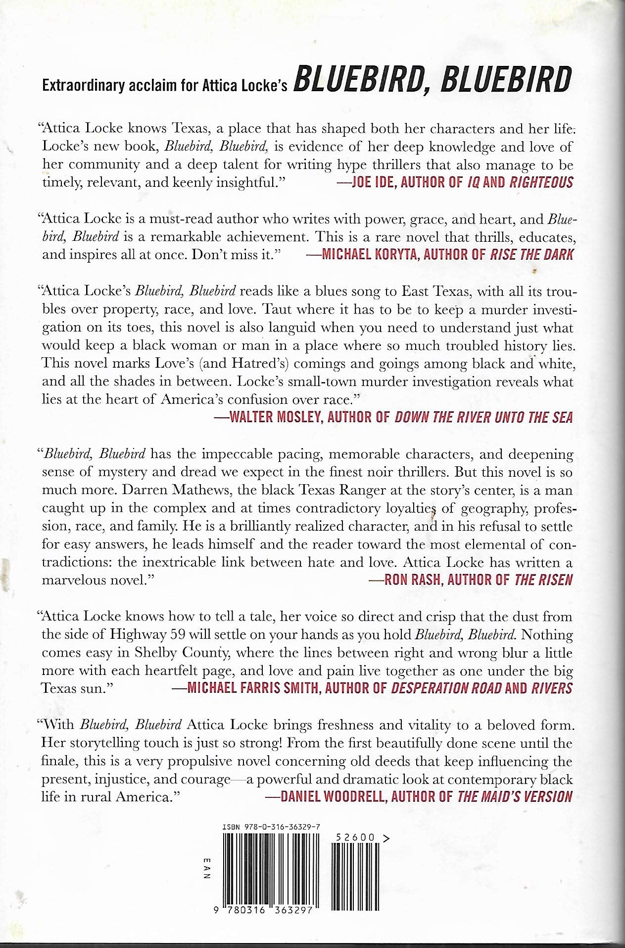Bluebird, Bluebird (A Highway 59 Novel, 1) by Locke, Attica
