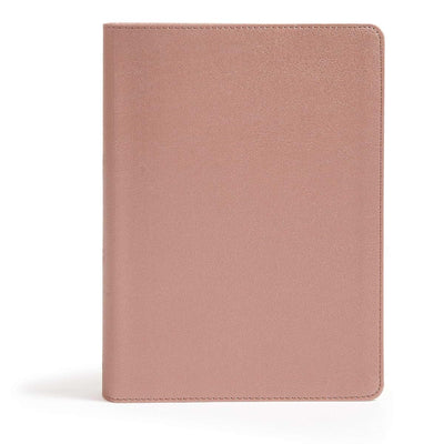 CSB She Reads Truth Bible, Rose Gold LeatherTouch, Black Letter