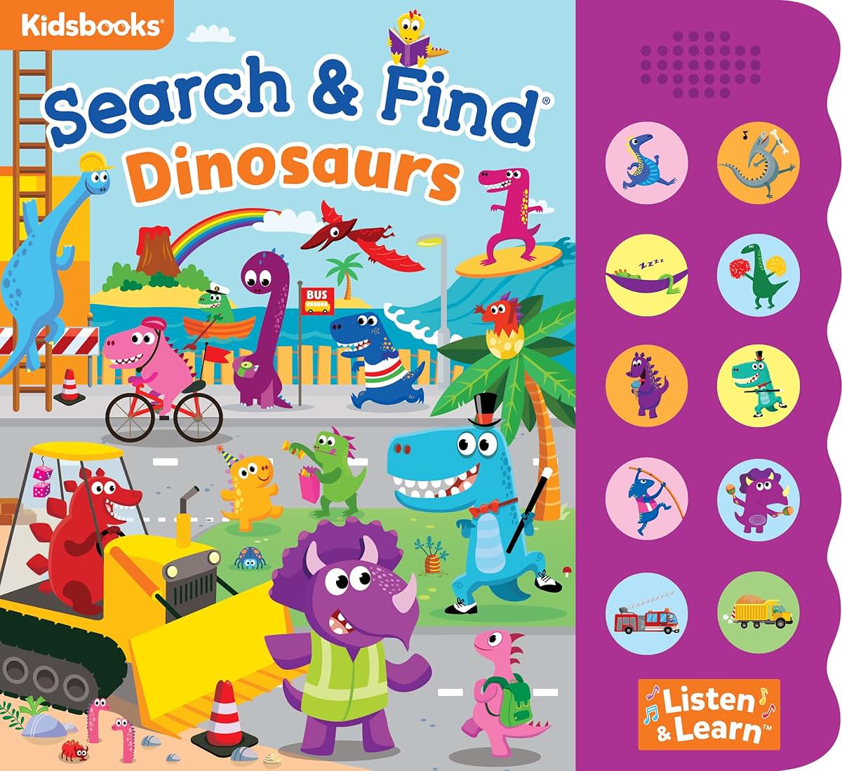 Search & Find: Dinosaurs 10 Button (Search & Find 10-Button)