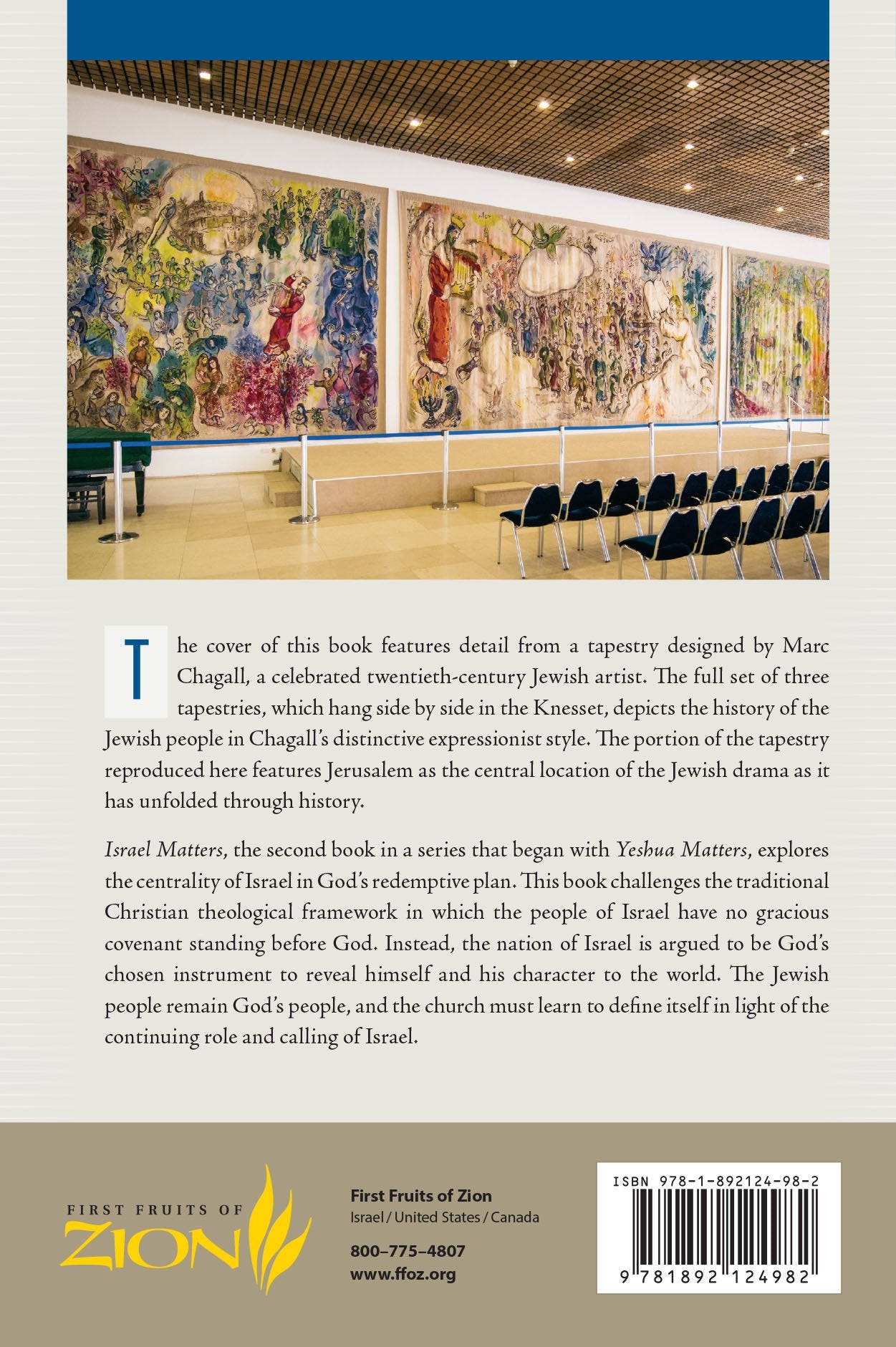 Israel Matters: Putting the Jewish People Back at the Center of God's Plan (The Matters Series)