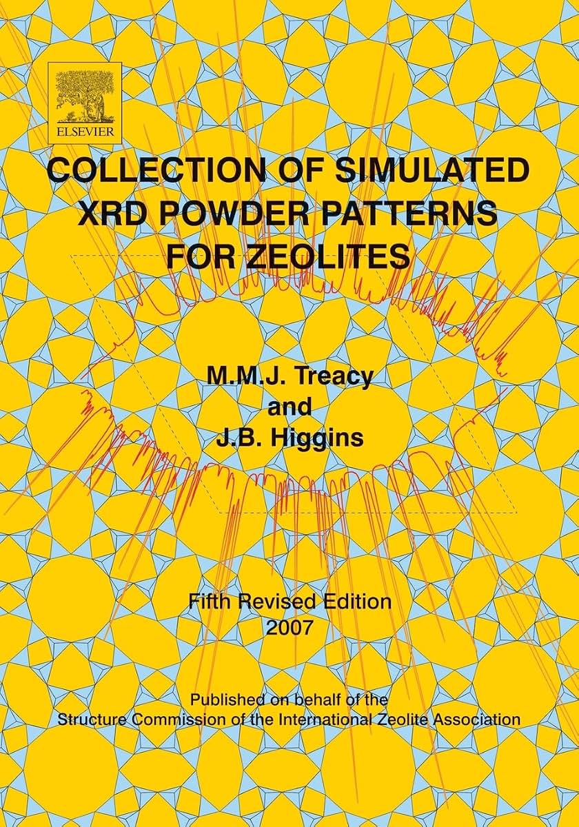 Collection of Simulated XRD Powder Patterns for Zeolites Fifth (5th) Revised Edition