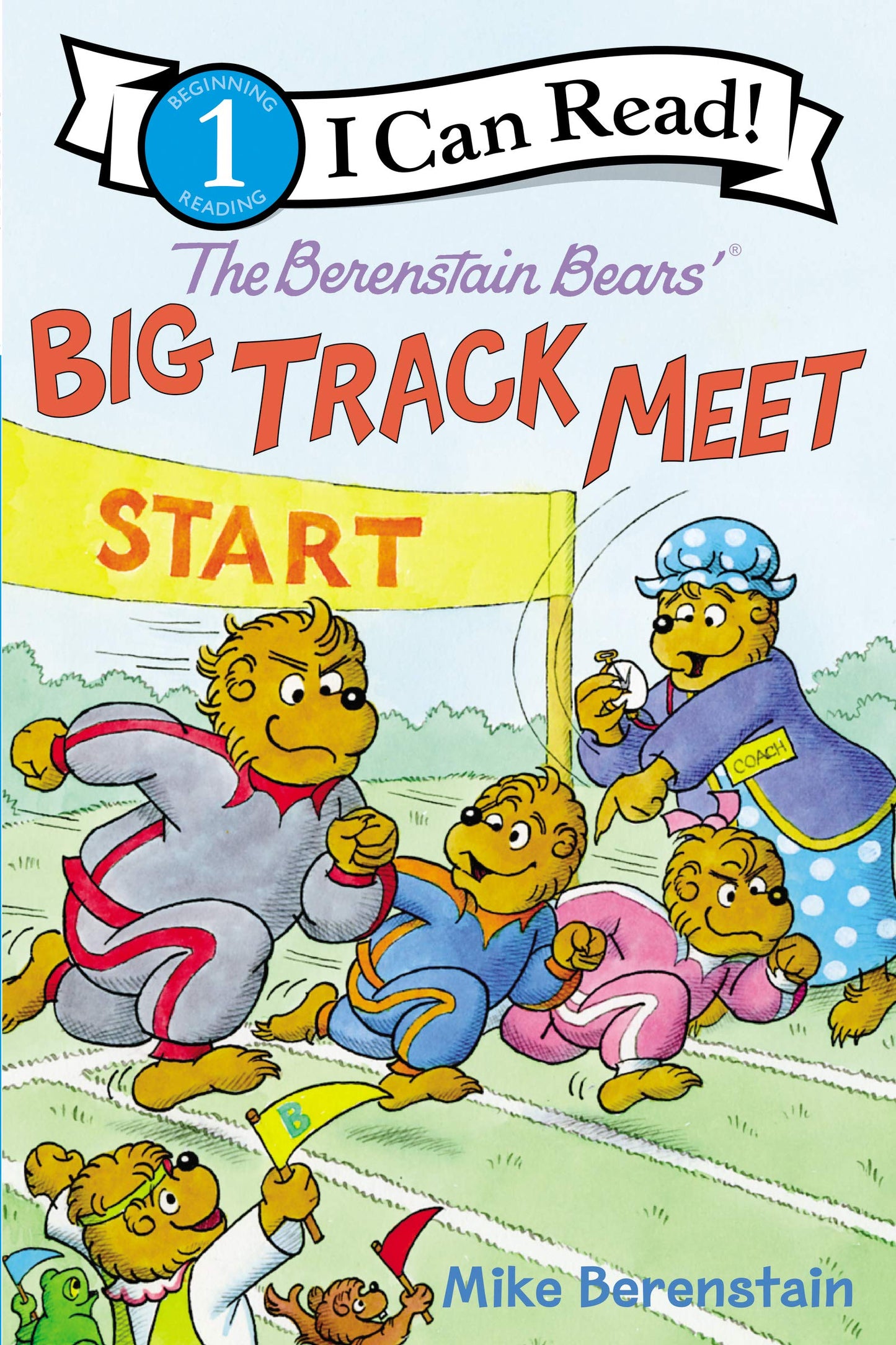 The Berenstain Bears Big Track Meet (I Can Read Level 1)